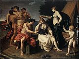 Bacchus Canvas Paintings - Bacchus and Ariadne